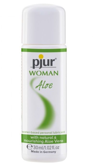 Лубрикант на водной основе pjur WOMAN Aloe - 30 мл. - Pjur - купить с доставкой в Находке