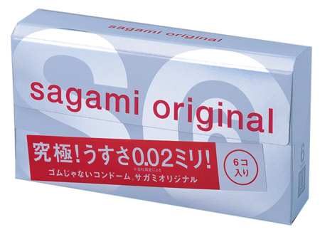 Ультратонкие презервативы Sagami Original - 6 шт. - Sagami - купить с доставкой в Находке