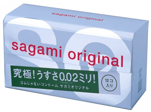 Ультратонкие презервативы Sagami Original - 12 шт. - Sagami - купить с доставкой в Находке