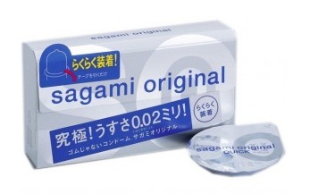 Ультратонкие презервативы Sagami Original QUICK - 6 шт. - Sagami - купить с доставкой в Находке