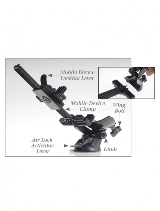 Прозрачный автоматический мастурбатор-анус Mega-Bator Ass - Pipedream - в Находке купить с доставкой