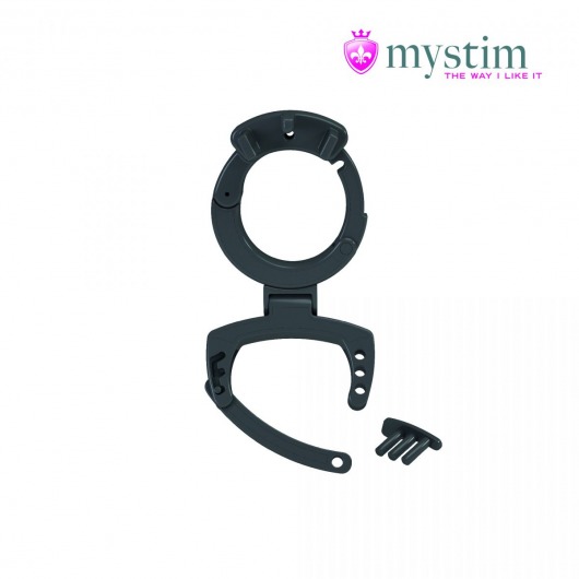 Пояс верности с электростимуляцией Pubic Enemy No 3 - MyStim - купить с доставкой в Находке