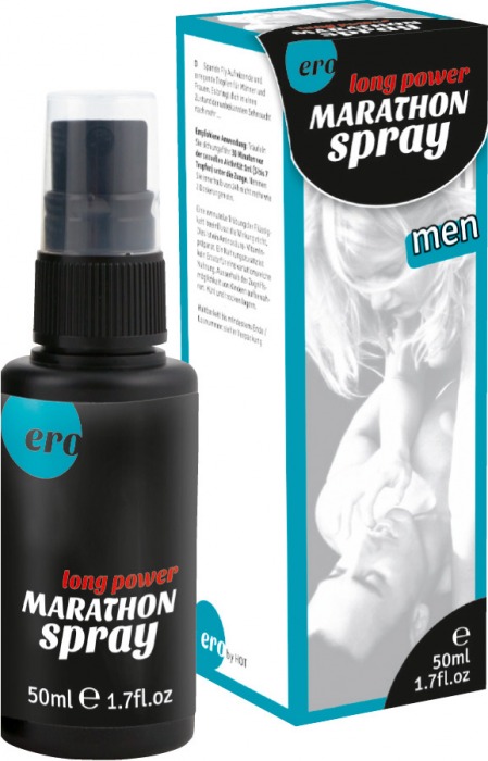 Пролонгирующий спрей для мужчин Long Power Marathon Spray - 50 мл. - Ero - купить с доставкой в Находке