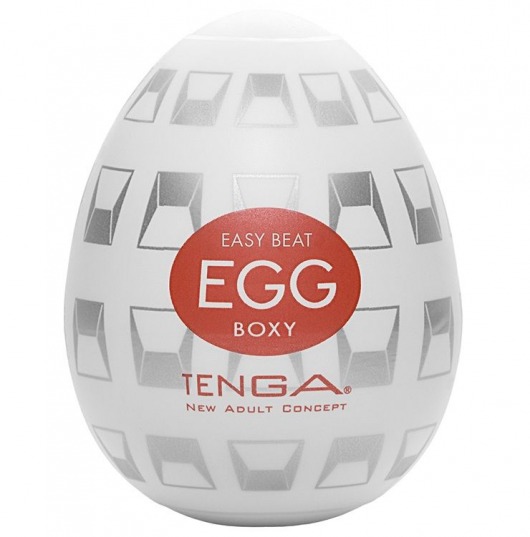 Мастурбатор-яйцо EGG Boxy - Tenga - в Находке купить с доставкой