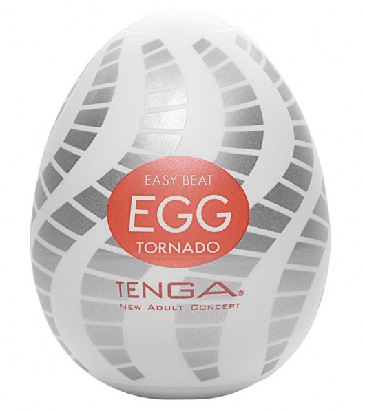 Мастурбатор-яйцо EGG Tornado - Tenga - в Находке купить с доставкой