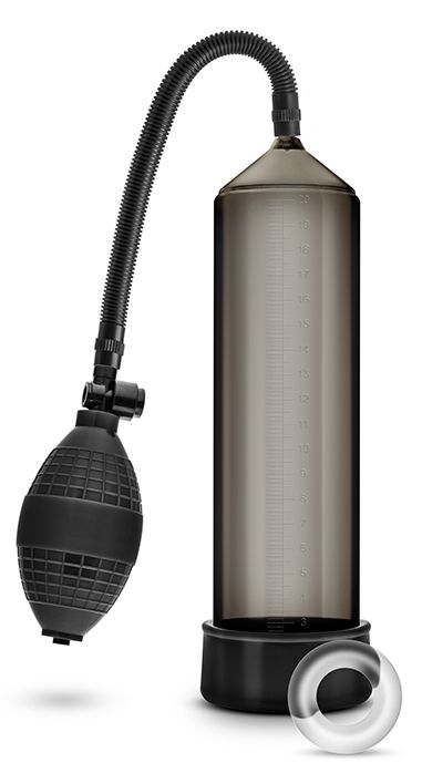 Черная вакуумная помпа VX101 Male Enhancement Pump - Blush Novelties - в Находке купить с доставкой