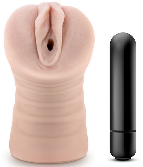 Телесный мастурбатор-вагина Rain - Blush Novelties - в Находке купить с доставкой