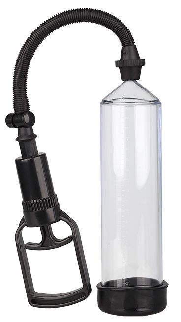 Прозрачная вакуумная помпа TRIGGER HANDLE PENIS PUMP - Dream Toys - в Находке купить с доставкой