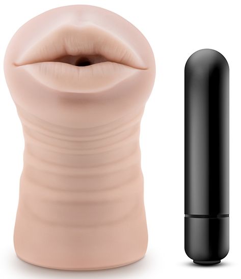 Телесный мастурбатор-ротик Skye - Blush Novelties - в Находке купить с доставкой