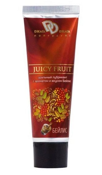 Интимный съедобный лубрикант JUICY FRUIT с ароматом  Бейлис  - 30 мл. - БиоМед - купить с доставкой в Находке