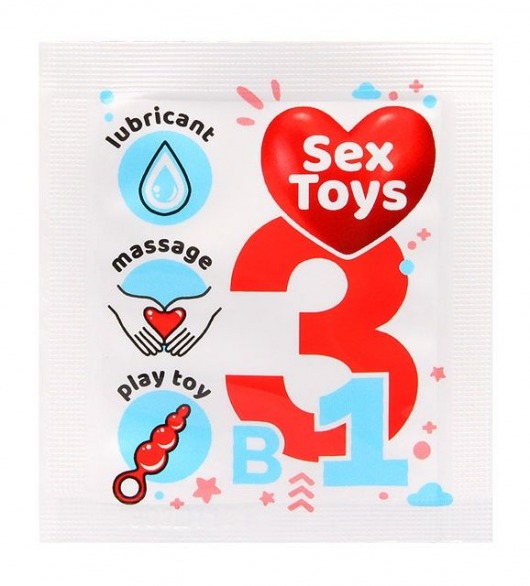 Гель-лубрикант на водной основе Sex Toys - 4 гр. - Биоритм - купить с доставкой в Находке