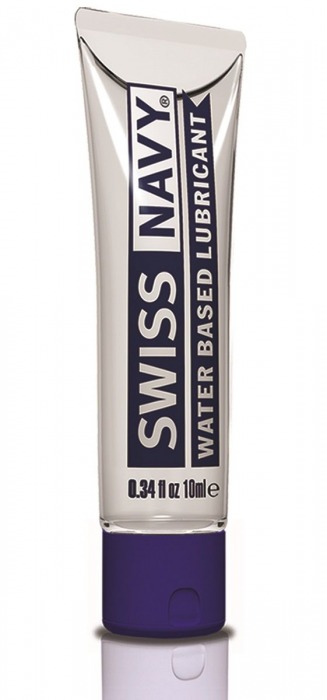 Лубрикант Swiss Navy Water Based Lube на водной основе - 10 мл. - Swiss navy - купить с доставкой в Находке