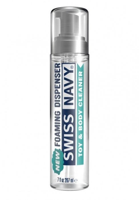 Очищающая пенка для игрушек и тела Swiss Navy Toy   Body Cleaner Foamer - 207 мл. - Swiss navy - купить с доставкой в Находке