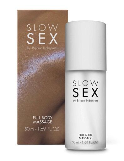 Массажный гель Slow Sex Full Body Massage - 50 мл. - Bijoux Indiscrets - купить с доставкой в Находке