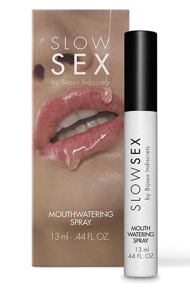 Спрей для усиления слюноотделения Slow Sex Mouthwatering Spray - 13 мл. - Bijoux Indiscrets - купить с доставкой в Находке