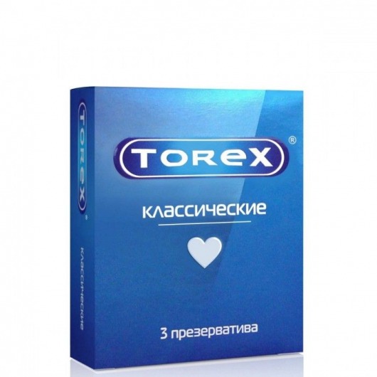 Гладкие презервативы Torex  Классические  - 3 шт. - Torex - купить с доставкой в Находке