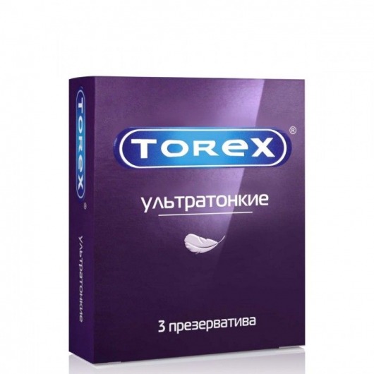 Презервативы Torex  Ультратонкие  - 3 шт. - Torex - купить с доставкой в Находке