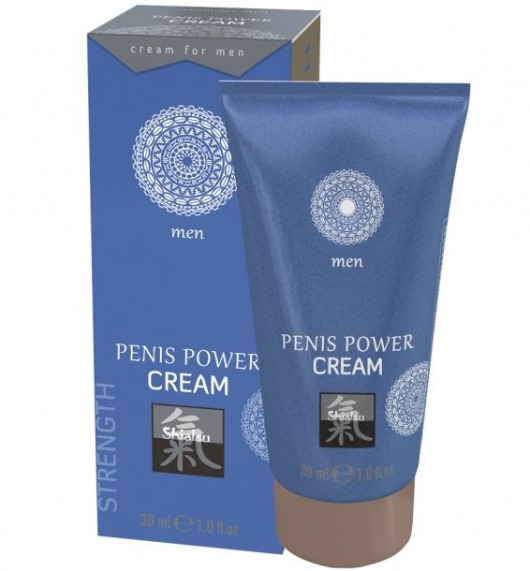 Возбуждающий крем для мужчин Penis Power Cream - 30 мл. - Shiatsu - купить с доставкой в Находке