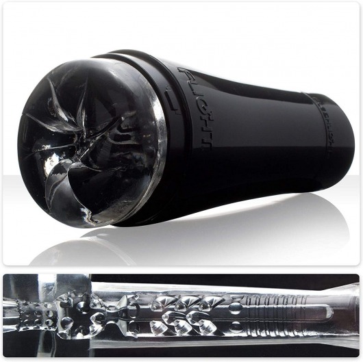 Черный мастурбатор-анус Fleshlight - Flight Pilot - Fleshlight - в Находке купить с доставкой
