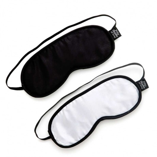 Набор из двух масок на глаза Soft Blindfold Twin Pack - Fifty Shades of Grey - купить с доставкой в Находке