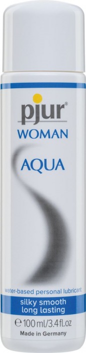 Лубрикант на водной основе pjur WOMAN Aqua - 100 мл. - Pjur - купить с доставкой в Находке