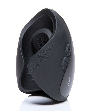 Черный инновационный мужской вибратор PULSE SOLO ESSENTIAL - Hot Octopuss - в Находке купить с доставкой