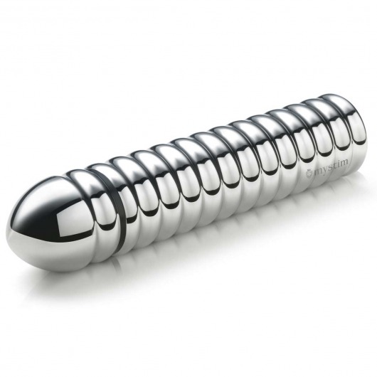 Рельефный фаллос для интенсивного электросекса Groovey George - 20 см. - MyStim - купить с доставкой в Находке