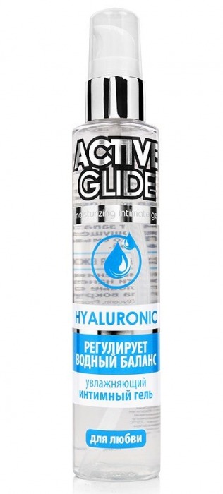 Увлажняющий интимный гель Active Glide Hyaluronic - 100 гр. - Биоритм - купить с доставкой в Находке