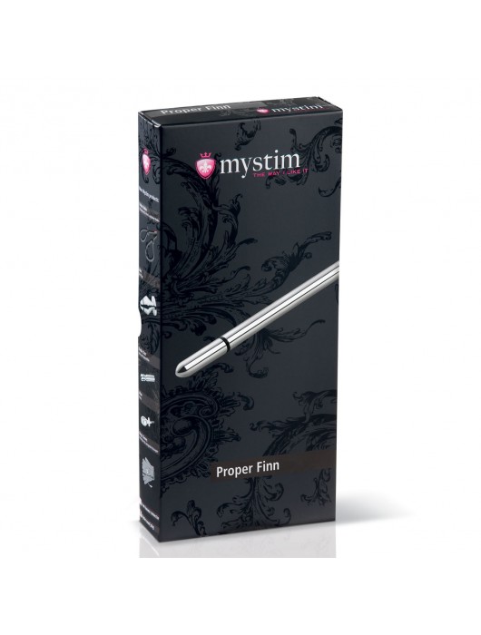 Электростимулятор уретры Proper Finn - 20 см. - MyStim - купить с доставкой в Находке