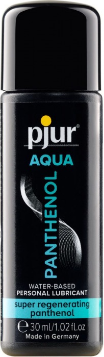 Лубрикант на водной основе с пантенолом pjur AQUA Panthenol - 30 мл. - Pjur - купить с доставкой в Находке