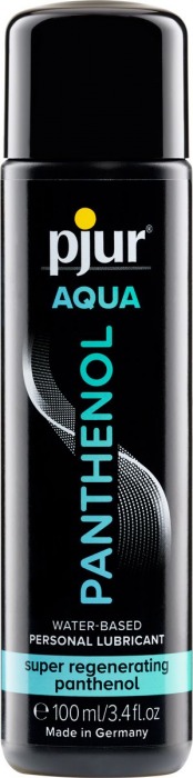 Лубрикант на водной основе с пантенолом pjur AQUA Panthenol - 100 мл. - Pjur - купить с доставкой в Находке