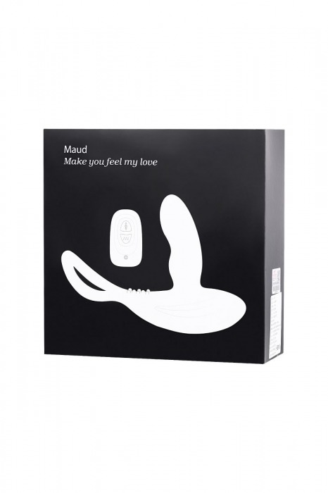 Черный стимулятор простаты Maud с вибрацией - Levett - в Находке купить с доставкой