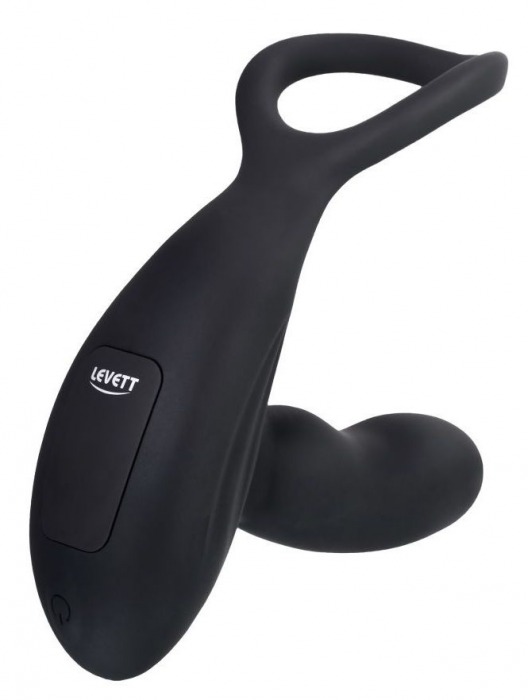 Черный стимулятор простаты Maud с вибрацией - Levett - в Находке купить с доставкой