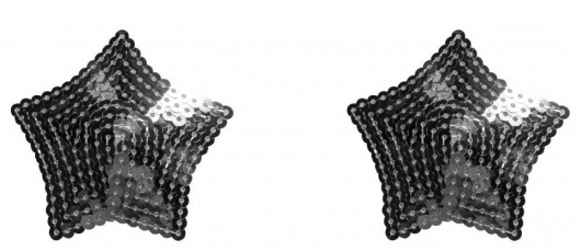 Серебристые пэстисы-звездочки Tempest - Lola Lingerie купить с доставкой