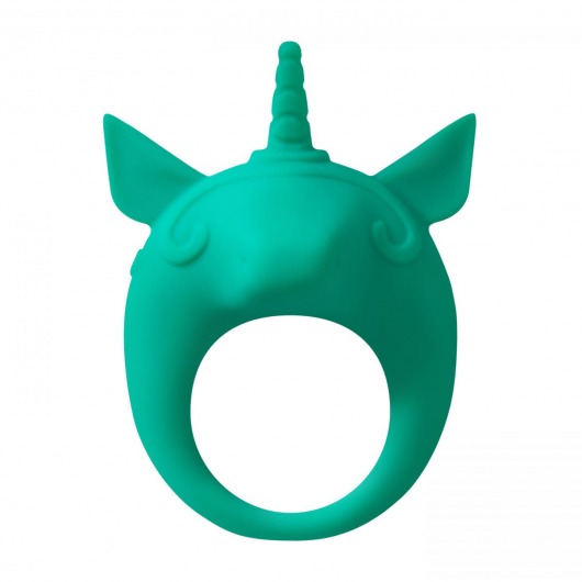 Зеленое эрекционное кольцо Unicorn Alfie - Lola Games - в Находке купить с доставкой