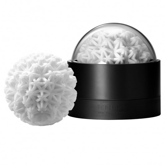 Белый мастурбатор Tenga Geo Coral - Tenga - в Находке купить с доставкой