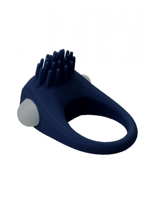 Синее эрекционное виброкольцо STIMU RING - Dream Toys - в Находке купить с доставкой