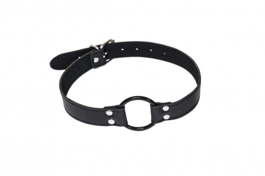 Черный кляп-кольцо Modesty - Lola Games - купить с доставкой в Находке