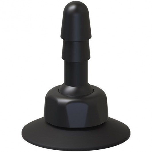 Плаг с присоской для фиксации насадок Deluxe 360° Swivel Suction Cup Plug - Doc Johnson - купить с доставкой в Находке