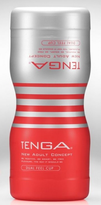Мастурбатор TENGA Dual Sensation Cup - Tenga - в Находке купить с доставкой