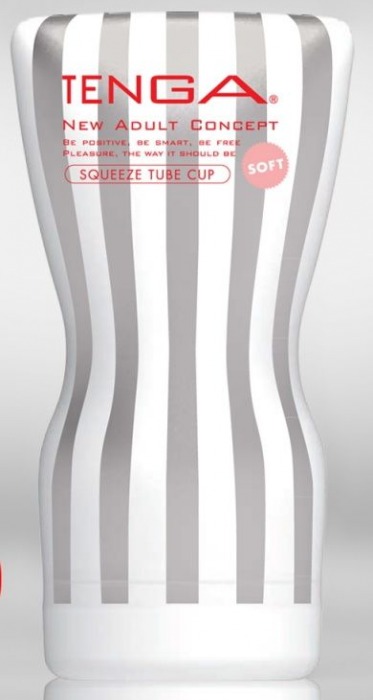 Мастурбатор TENGA Squeeze Tube Cup Soft - Tenga - в Находке купить с доставкой