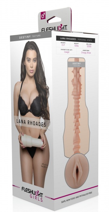 Мастурбатор-вагина Fleshlight Girls - Lana Rhoades Destiny - Fleshlight - в Находке купить с доставкой