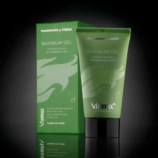 Возбуждающий и увеличивающий размеры гель для мужчин Viamax Maximum Gel - 50 мл. - Viamax - в Находке купить с доставкой