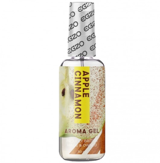 Интимный лубрикант EGZO AROMA с ароматом яблока и корицы - 50 мл. - EGZO - купить с доставкой в Находке