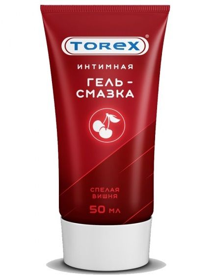 Смазка на водной основе TOREX  Спелая вишня  - 50 мл. - Torex - купить с доставкой в Находке