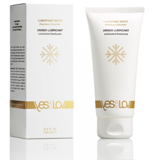 Лубрикант на водной основе с охлаждающим эффектом Unlimited Freshness Unisex Lubricant - 100 мл. - YESforLOV - купить с доставкой в Находке