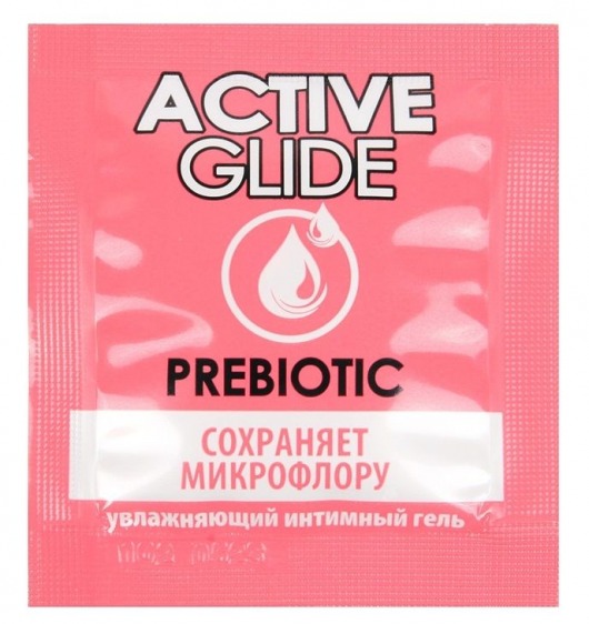 Лубрикант на водной основе Active Glide с пребиотиком - 3 гр. - Биоритм - купить с доставкой в Находке