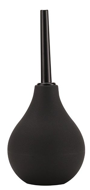 Черный анальный душ ANAL DOUCHE с прямым наконечником - Dream Toys - купить с доставкой в Находке