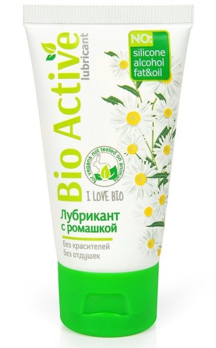 Гель-лубрикант на водной основе Bio Active - 50 гр. - Биоритм - купить с доставкой в Находке
