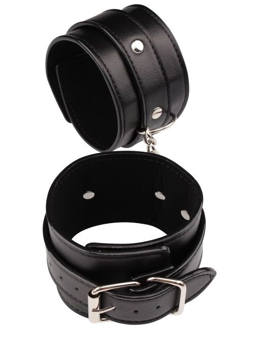 Черные оковы Classic Ankle Cuffs - Chisa - купить с доставкой в Находке